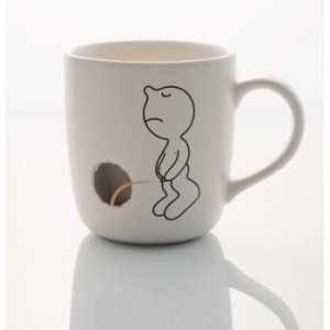 Mr. P Hole in One Kaffeebecher Tasse