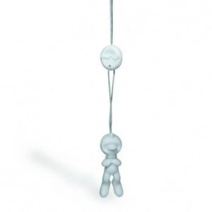 Mr. P One Man Die - Handyanhänger weiss 