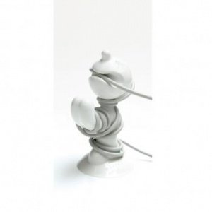 Mr. P One Man Tied - Kabelhalter weiss P