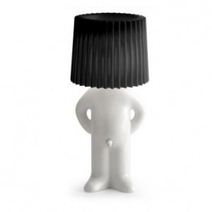 Mr.P One Man Shy - Tischlampe weiss/schw