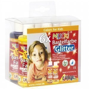 MUCKI Bastelfarben Glitter