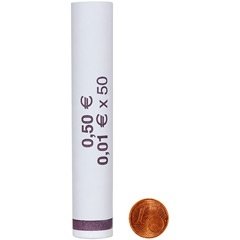 Münzhülsen 1 Cent (80er Pack)