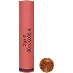 Münzhülsen 5 Cent (80er Pack)