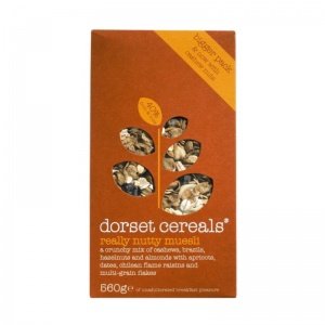 Müsli von Dorset Cereals mit vielen Nüss