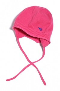 Mütze aus Baumwollstrick