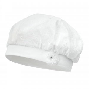Mütze mit UV 15+ weiß
