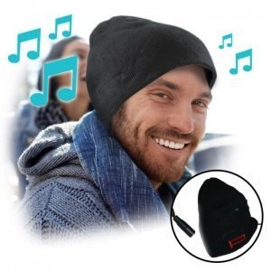 Mütze mit integrierten Kopfhör