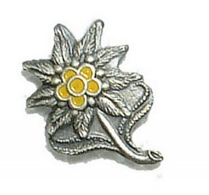 Mützenanstecker Edelweiß