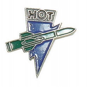 Mützenanstecker Hot