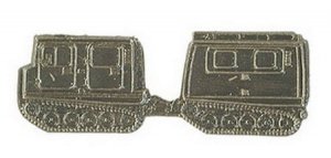 Mützenanstecker Huski