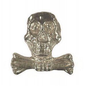 Mützenanstecker Totenkopf
