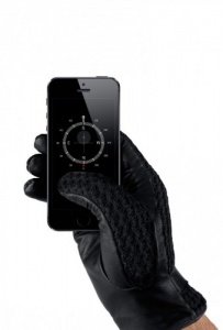 Mujjo Leder Touchscreen Handschuhe