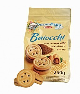 Mulino Bianco Baiocchi Nocciola (250g Be
