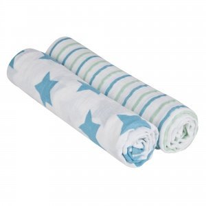 Mullwindel blau/grün DP