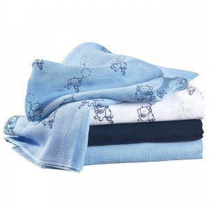 Mullwindeln im 4er-Pack