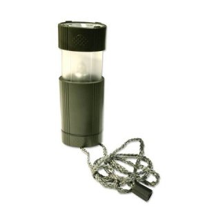 Multifunktionslampe oliv (2AA)