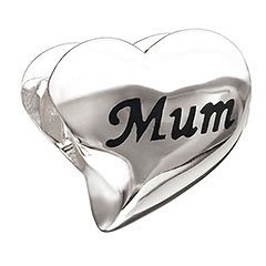 Mum Heart Bead
