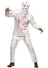 Mumie Monster Kostüm weiß