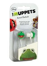 Muppet Kopfhörer Kermit grün-weiss