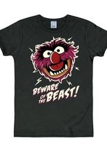 Muppets - Beware of the Beast schwarz Sl