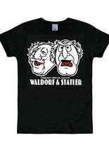 Muppets - Waldorf & Statler schwarz Slim