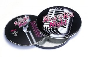 Musik CD in Designerdose Rock n Roll