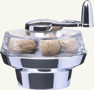 Muskatmühle verchromt