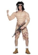 Muskel Body Kostüm M/L