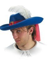 Musketier Hut blau