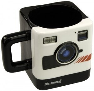 Mustard Kamera Kaffeebecher