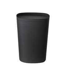 Muuto - Hideaway Papierkorb, schwarz