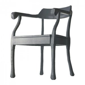 Muuto Raw Lounge Chair Stuhl Dunkelgrau