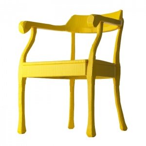 Muuto Raw Lounge Chair Stuhl Gelb