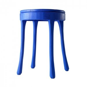 Muuto Raw Side Table Beistelltisch Blau