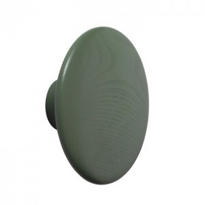 Muuto The Dots Kleiderhaken Grau-Grün L