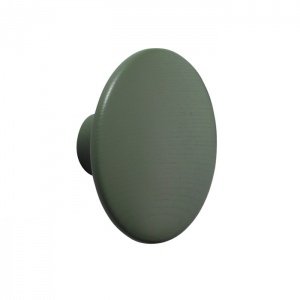 Muuto The Dots Kleiderhaken Grau-Grün M