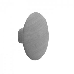 Muuto The Dots Kleiderhaken Grau M