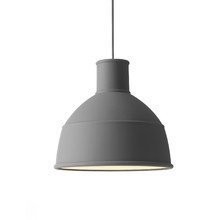 Muuto - Unfold Pendelleuchte, grau
