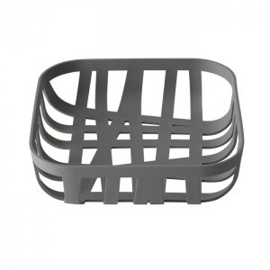 Muuto Wicker Brotkorb Dunkelgrau