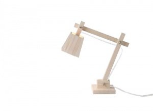 Muuto - Wood Lamp Tischleuchte - Kiefernholz - weiß - TAF Architects - Design - Tischleuchte - Wohn