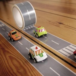 MY FIRST AUTOBAHN Ablösbares Klebeband