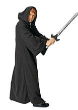 Mystischer Fantasy Umhang schwarz