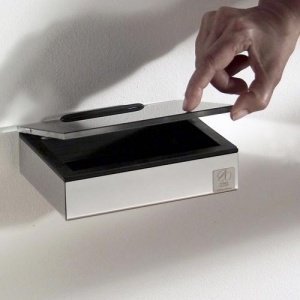 * NASSZELLE Feuchttücher-Box SCHWARZ