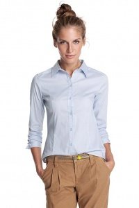 Nadelstreifen Hemdbluse