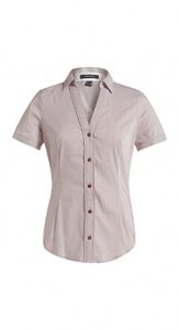 Nadelstreifen Stretch-Bluse