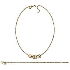 Nadja Set, vergoldet