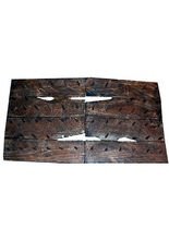 Nagel-Falle-Teppich Halloween-Deko braun