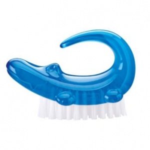 Nagelbürste DUNDEE transp. karibikblau v