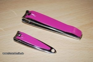 Nagelklipser in der Trendfarbe Pink - 2e