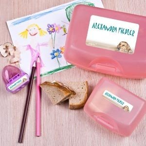 Namensaufkleber *Hund* (Motiv 117)